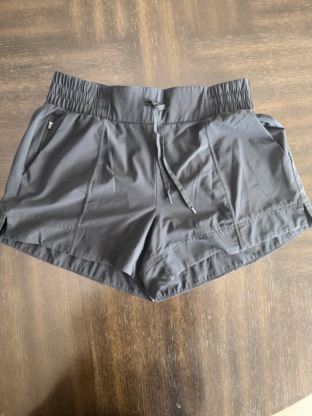 all in motion Black Women's Athletic Drawstring Shorts
